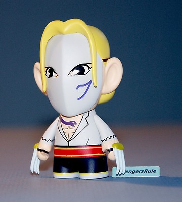 Street Fighter KidRobot Mini Figures Ken Blue 1/20 Rarity Street Fighter KidRobot Mini Figures Ken Blue 1/20 Rarity