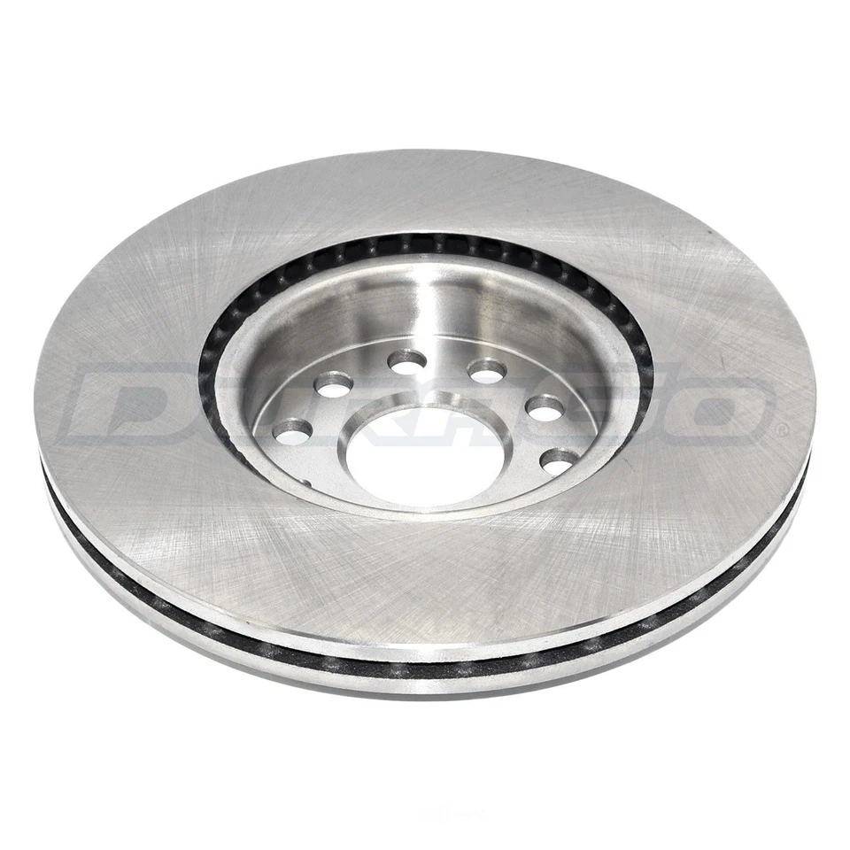 Rotor de freno de disco compatible con Volkswagen GTI Jetta Eos DURAGO 2006-2019 Foto 2 de 2