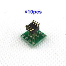 10pcs DIP8 to SOP8 Adapter SOIC8 socket  pcb 1.27mm converter 300mil