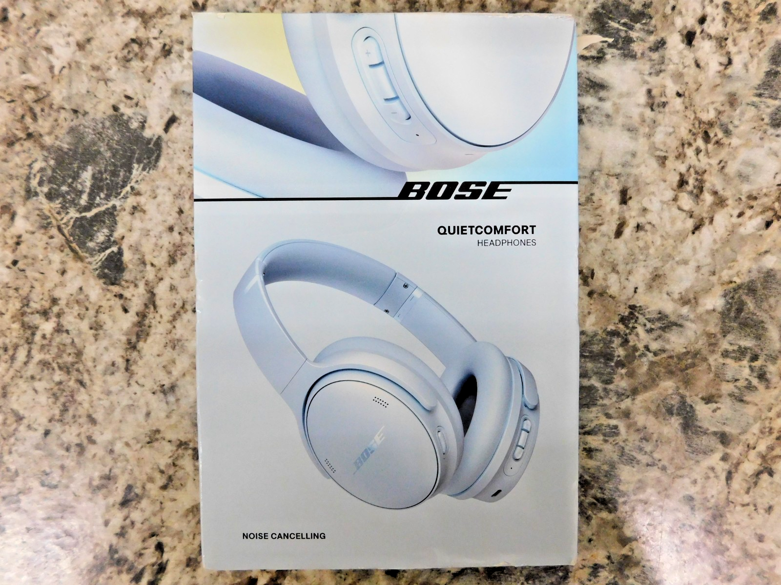 Bose QuietComfort Wireless Noise Cancelling Over-the-Ear Headphones Ice Blue NEW-image
