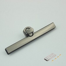 Bag Clasp Bag Accessory Hardware Turn Lock Twist Lock Buckle Durable Metal DI a