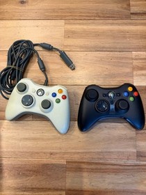 Microsoft Xbox 360 250GB Liquid Black Bundle 4 Games 2 Controllers Tested Japan
