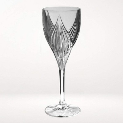 Gorham Primrose Crystal Wine Glasses | Set of 2 | Excellent