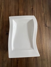villeroy boch new wave Rectangular Plate Set Of 4 New
