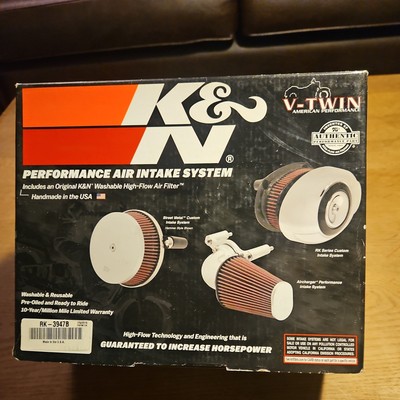 K&N RK-3947B Custom Luftfilter Ansaugsystem 