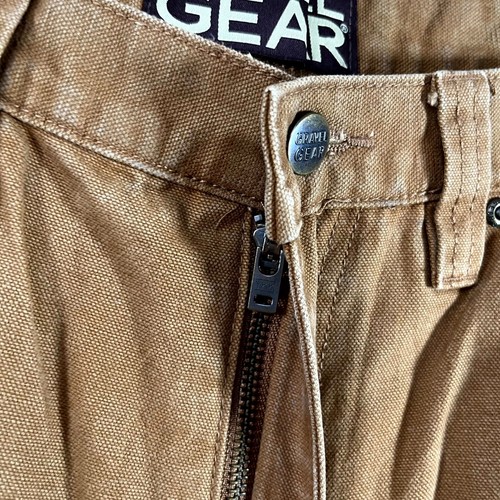 Gravel Gear Carpenter Shorts Herren 36 braun Denim Baumwolle Relaxed Fit Hammerschlaufe - Bild 6 von 9