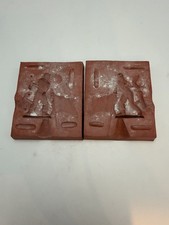 Vintage Rubber Soldier Mold SR148   Walking Infantry Figure w/ Flag Casting Mold