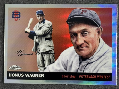 Honus Wagner Refractor 2025 Topps Chrome Platinum Anniversary #439