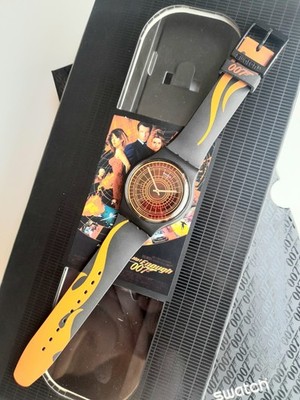 Swatch: James Bond 007 ''The World Is Not Enough'' (SuoZ304) *New / Top Rarity!*