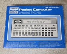 Radio Shack TRS-80 Pocket Computer PC-2 Japan Box Tested 26-3601 Vtg 