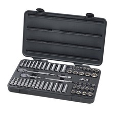 Gearwrench Mechanics Tool Set 57 Pc. 38 In. Drive 6 Point Saemetric Standardd