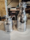 1929 PULLMAN STANLEY Super Vac Stainless Steel CARAFE Silver Plate Coffee/TeaPot — photo 1