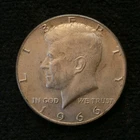 1966 Kennedy Half Dollar 40% Silver