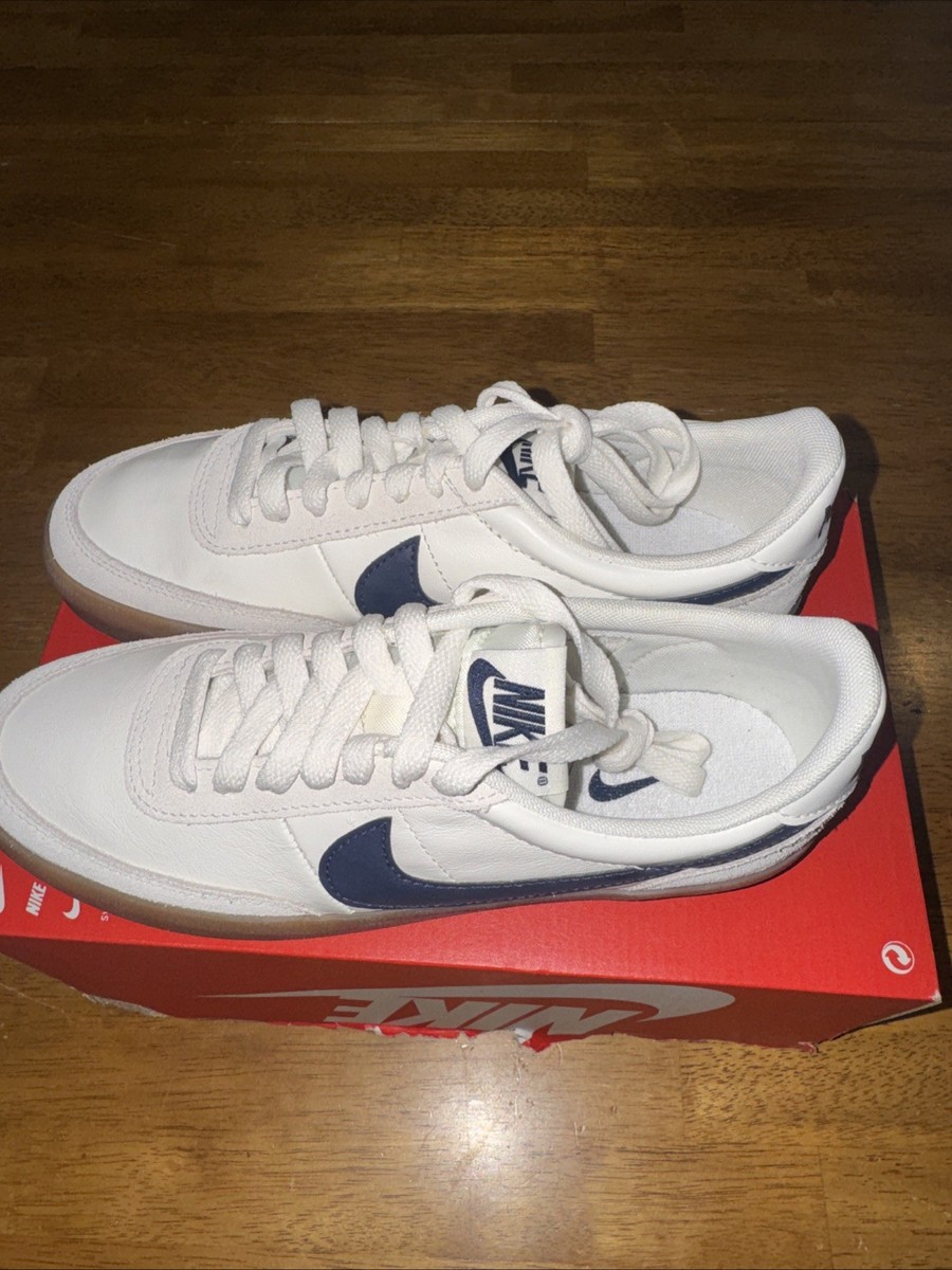 70s  NIKE スニーカー KILLSHOT  Size 5.5 Nike Killshot 2 Women Shoes Size 7 Men 5.5 Sail Navy White FZ5630