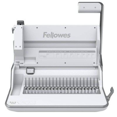 Fellowes  5603101 Multifunktions-Bindegerät 3-in-1 Lyra - weiß