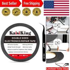 Waterproof 2mm LCD Repair Tape   50m Double-Sided Adhesive for Precision Repair