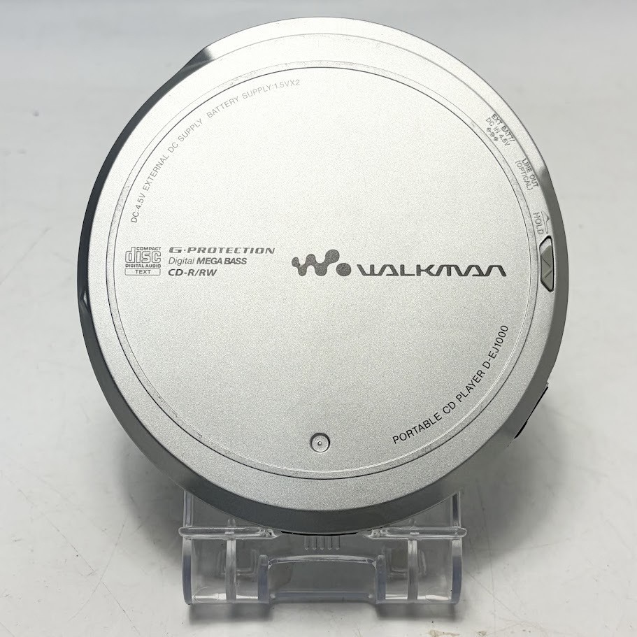 SONY D-EJ1000 CD Walkman portable player Silver Japan | eBay
