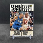 Anfernee Hardaway vs Michael Jordan 1996-97 Collector's Choice One on One #356