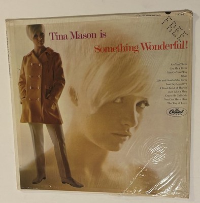 Tina Mason Something Wonderful Capitol T 2785 Mono LP Vinyl Record Album Promo