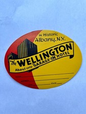 Vintage THE WELLINGTON HOTEL Albany, New York