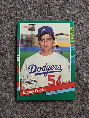 1991 Donruss - Jim Poole #655 (RC) A