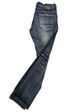 Smoke Rise Jeans Mens Size 34X31 Distressed Destroyed Streetwear Stretch