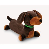 Liegendes Kuscheltier Dackel
