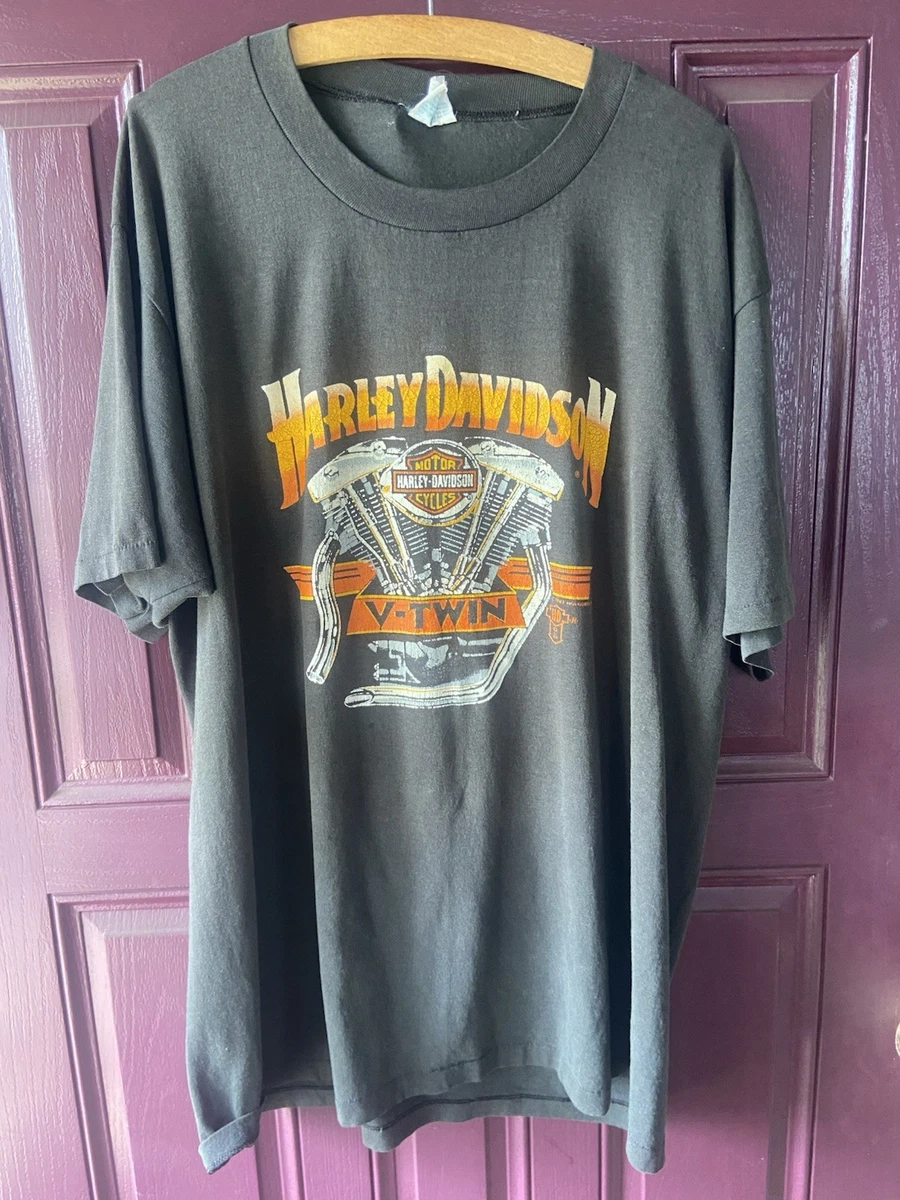 25+ Harley-Davidson 1980s Vintage T-Shirts for Men for sale