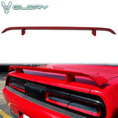 Fits 08-23 Dodge Challenger Trunk Spoiler OE Style Painted #PRH Red Crystal