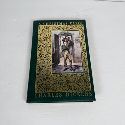 A Christmas Carol Charles Dickens 2000 Hardcover Gilt Edges Trident Press