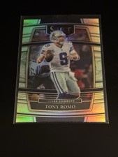 2021 Panini Select Football Tony Romo Concourse Silver Prizm #42 Cowboys PWE