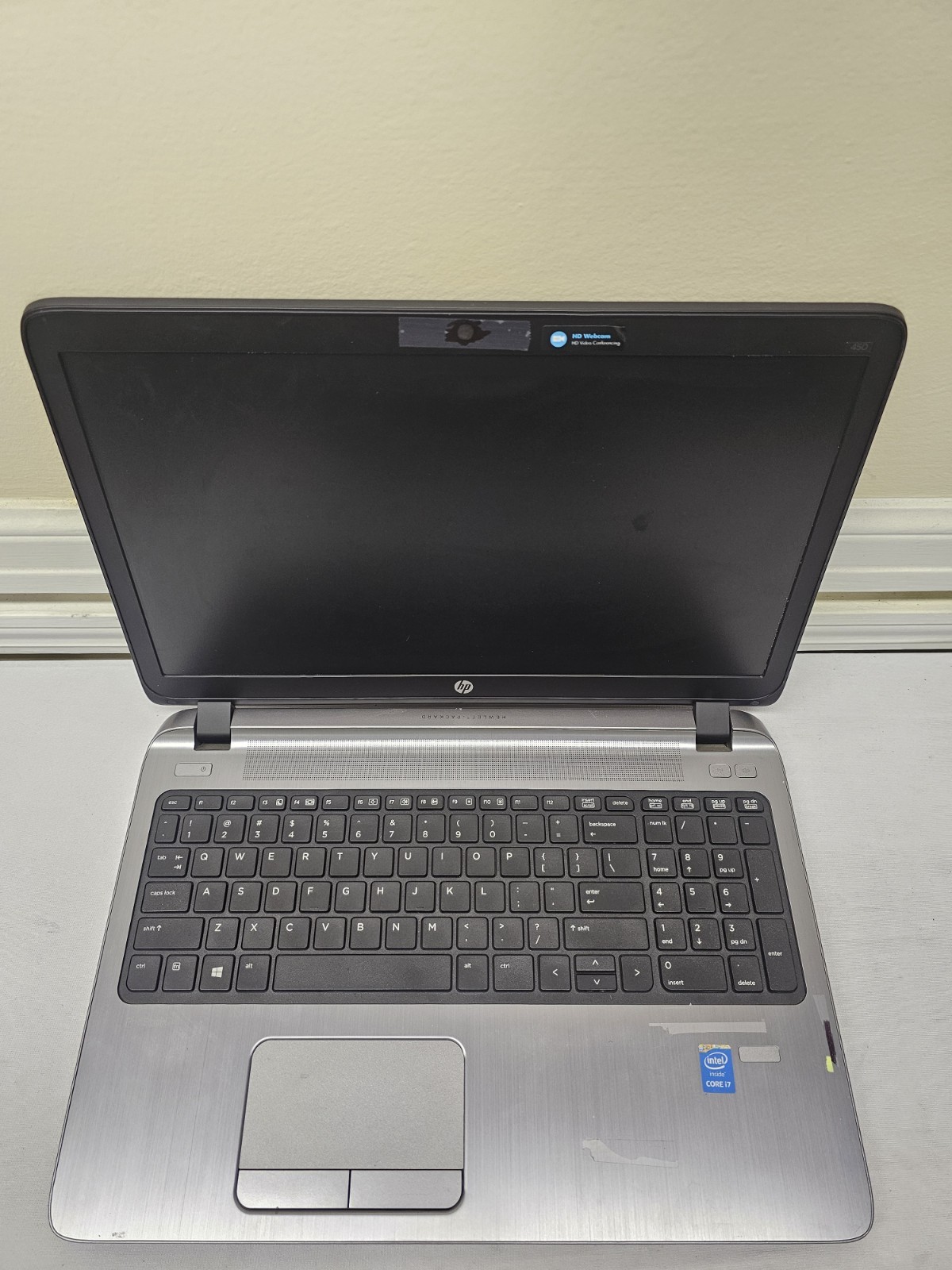 HP ProBook 450 G2 Laptop - i7-5500U - 8GB RAM - 500GB HDD - Parts - READ DESC!