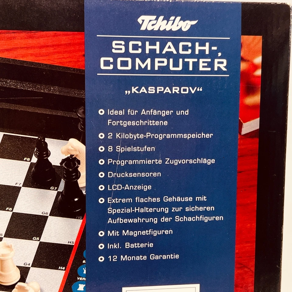 Tchibo Schachcomputer - Kasparov - GUT - Bild 2 von 4