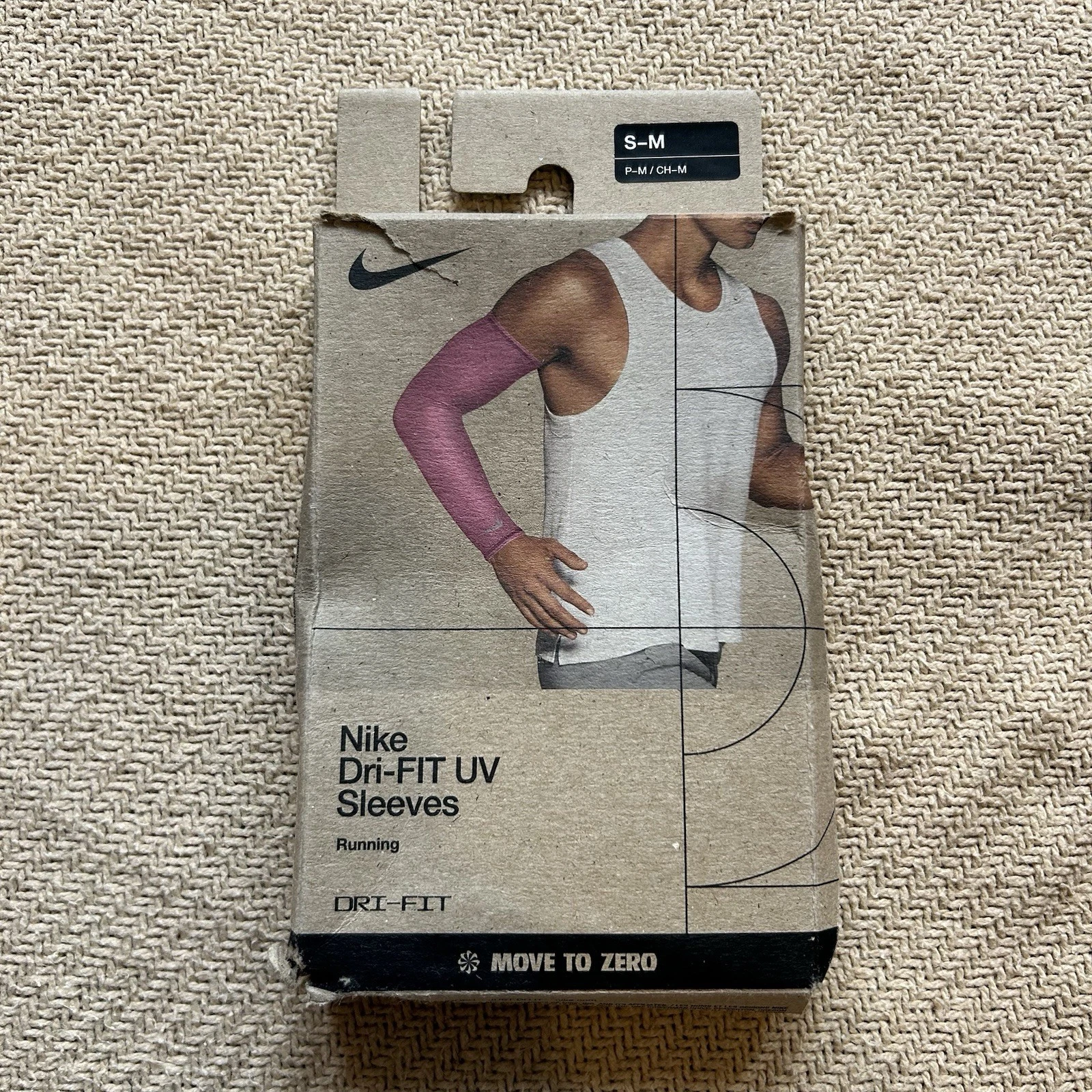 NEW Nike Dri Fit UV Arm Sleeves Compression Athletic Running Hot Pink S-M
Opens in a new window or t