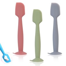 babove Baby Diaper Cream Spatula Applicator 3 Pack Butt Paste Red Green Grey