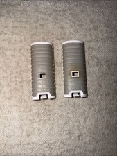 2 Nintendo Wii Nyko Battery Cover Back Door Cover Lip For Controller White Tan