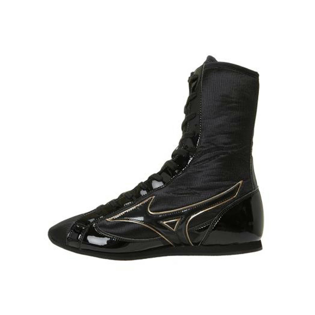 Mizuno Boxing Shoes Finisher MID Mid Cut Black x Gold 2E 28cm (US
