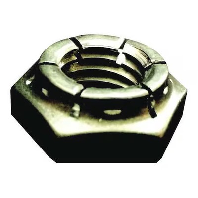 Flexloc 31Fk-1614 Flexible Top Lock Nut, 1''-14, Steel, Grade 2, Cadmium Plated,