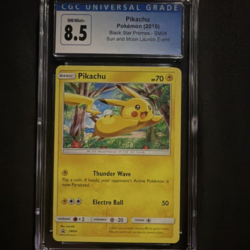 Pikachu graded CGC 8.5 for sale on eBay