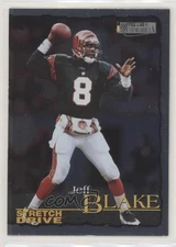1996 Pro Line II Memorabilia Stretch Drive Jeff Blake #DS4 f7j