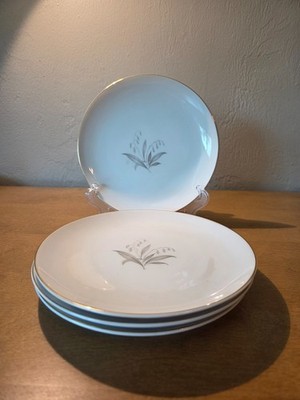 Set of 4 Kaysons Fine China Golden Rhapsody 1961 Bread and Butter Plate 6.25''