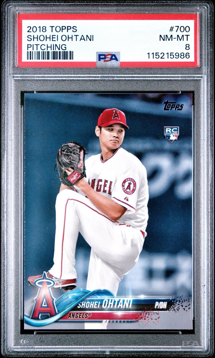 2018 Topps Series 2 #700 Shohei Ohtani Pitching RC Rookie