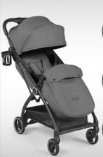 Poussette canne gris anthracite 