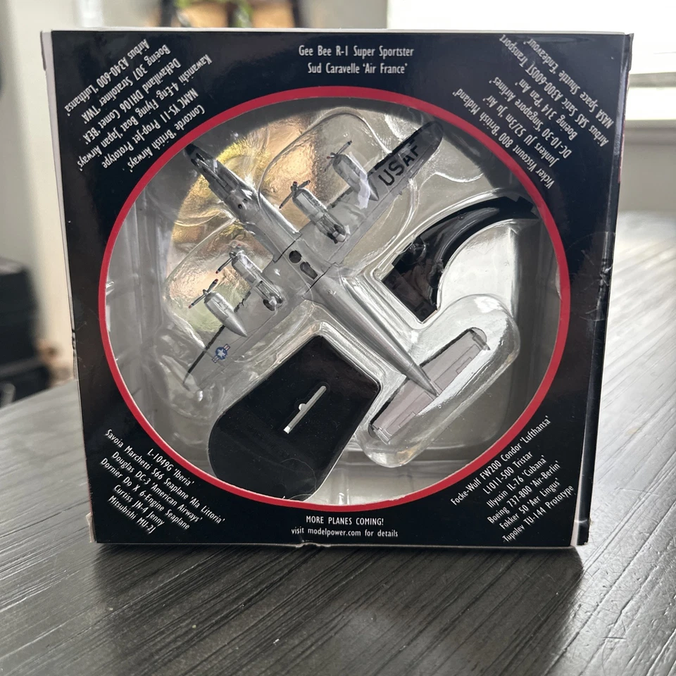 Model Power Airliner Collection Lockheed L1049G COLUMBINE III 1/300 Diecast - Image 4 of 4