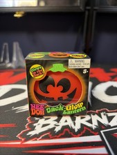 Nee Doh Jack-Glow Lantern - Glow In The Dark Pumpkin Needoh Halloween - Orange
