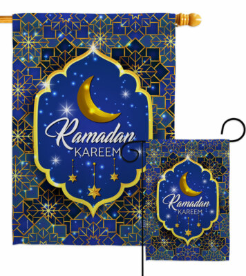 Ramadan Kareem Garden Flag Religious Decorative Small Gift Yard House Banner