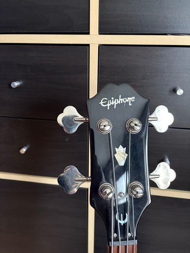 Bajo eléctrico Epiphone EB-3 Cherry bajo eléctrico, escala corta - Imagen 3 de 7