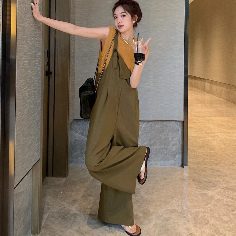 Wide leg hotsell trouser jumpsuit
