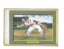 1988 PEREZ STEELE GREATEST MOMENTS EDDIE MATTHEWS SIGNED