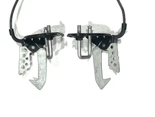 11-16 BMW 535i 550i 528 Top Right & Left Hood Safety Lock Catch Latch Hook OEM